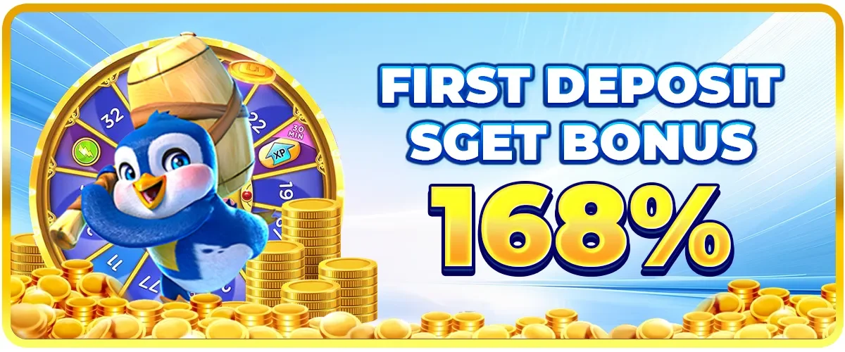 slvip first deposit get bonus 168 percent