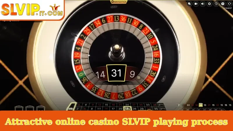 Attractive online casino SLVIP playing process