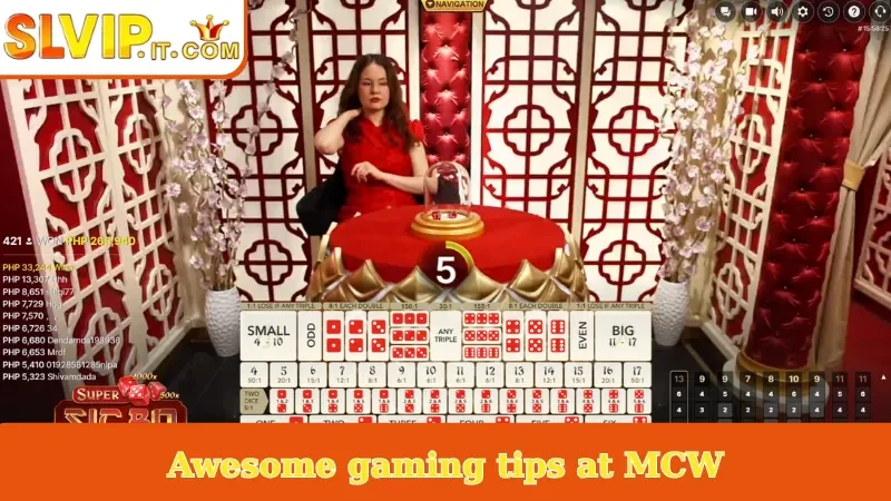 Awesome gaming tips at MCW