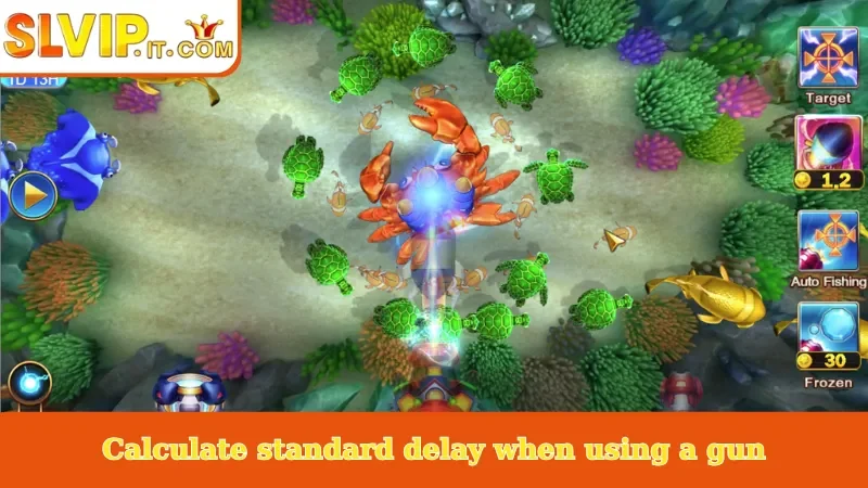 Calculate standard delay when using a gun