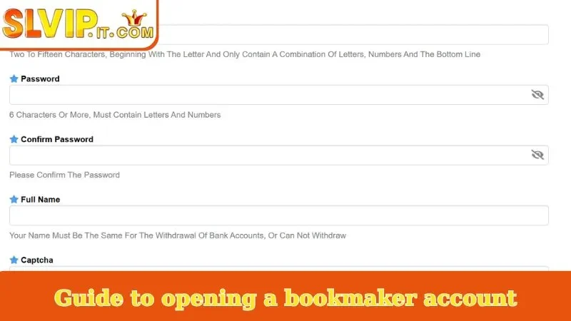 Guide to opening a bookmaker account
