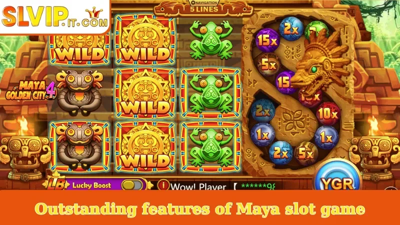 Outstanding features of Maya slot game
