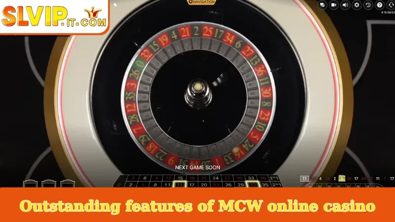 Outstanding features of MCW online casino