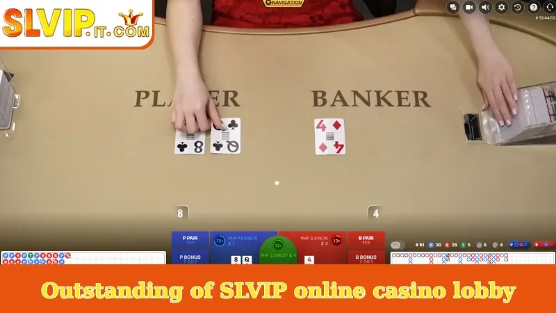Outstanding of SLVIP online casino lobby
