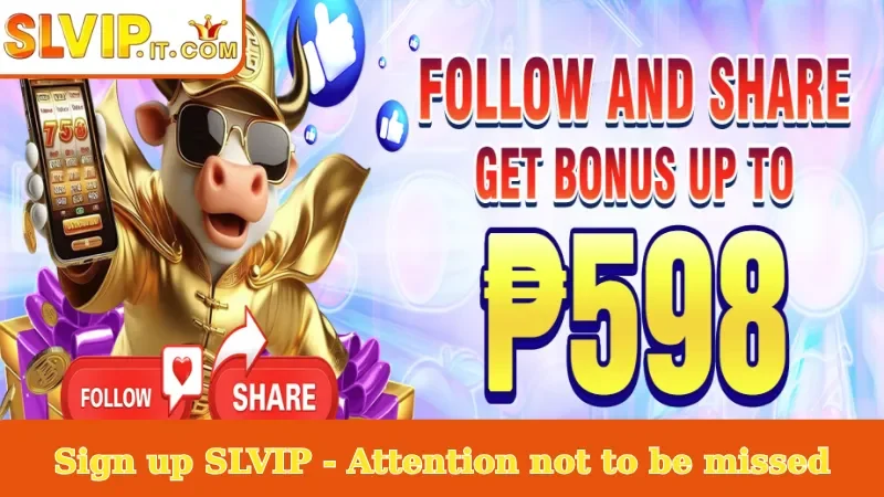 Sign up SLVIP - Attention not to be missed