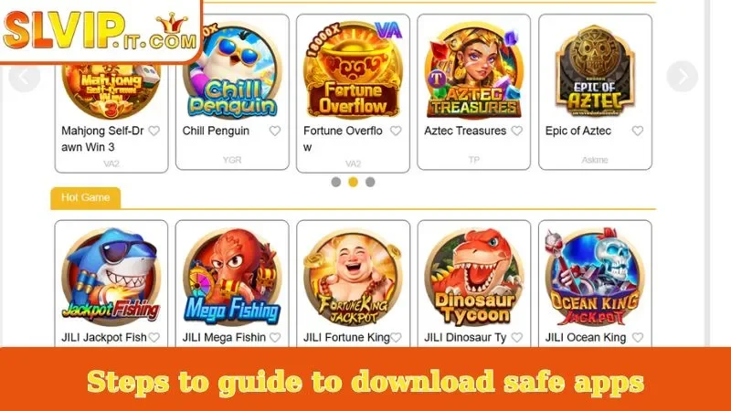 Steps to guide to download safe apps