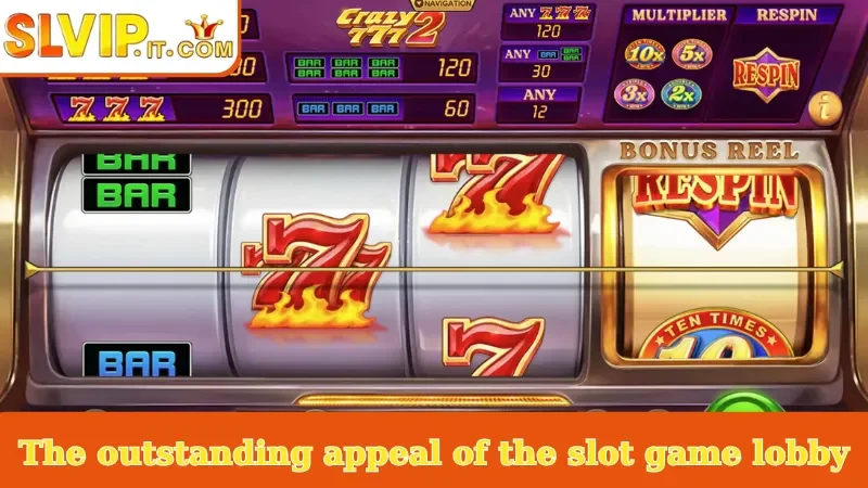 The outstanding appeal of the slot game lobby