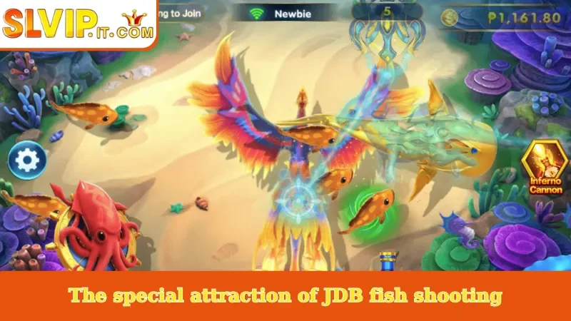 The special attraction of JDB fish shooting